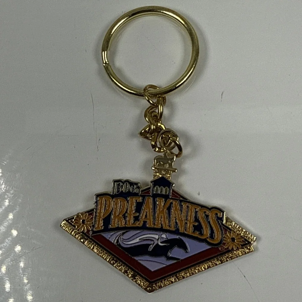 130th Preakness Stakes horse race Key Chain Vintage Collectable.‎